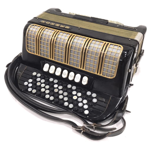 HOHNER ホーナー アコーディオン MAESTRO Ⅲ 5列ボタン 純正ハードケース付き