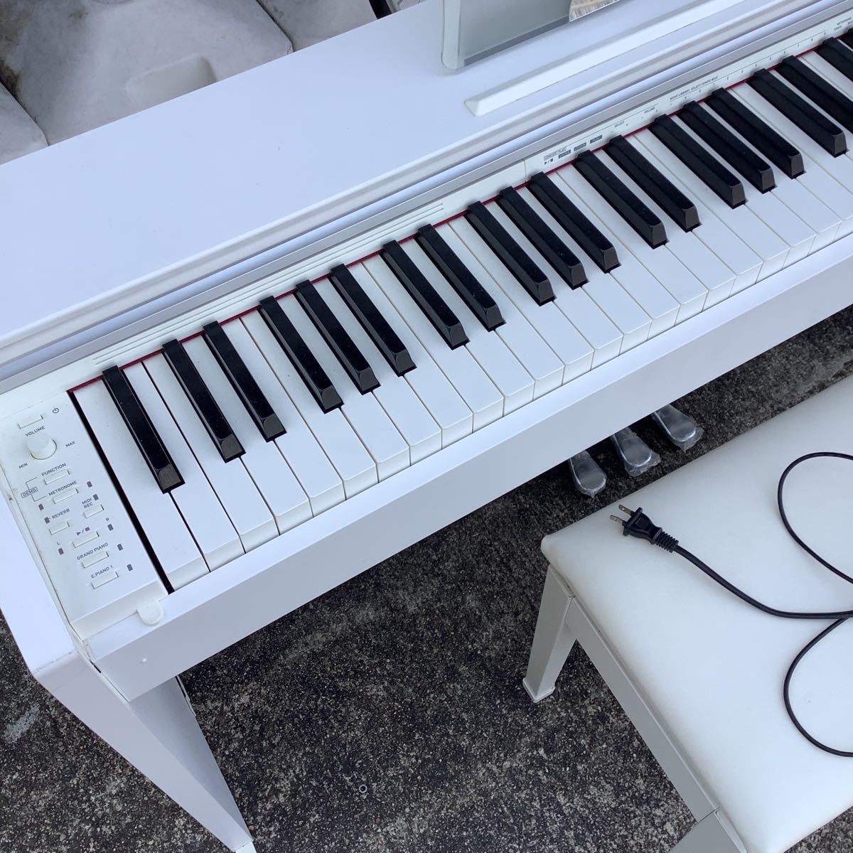楽器-『CASIO カシオ PX-770WE 電子ピアノ 2018年製 引取り限定』