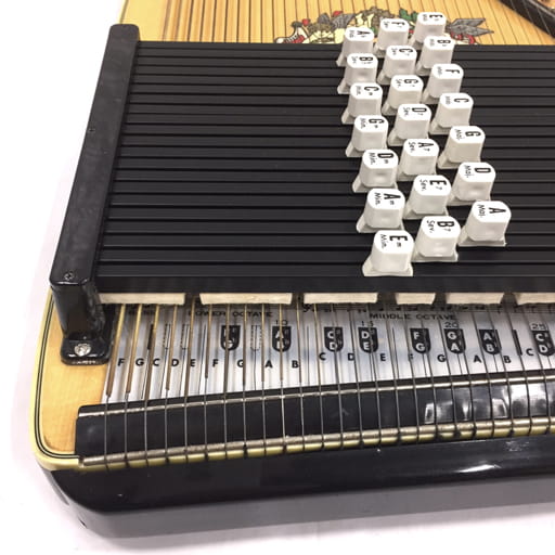 ブラントン オートハープ BAH-1N 35弦 ケース付き 楽器 弦楽器 Blanton